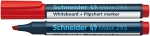 Schneider 129302 Flipchartmarker MAXX 293 1+4 mm rot